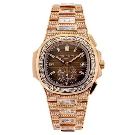 patek philippe diamond men's watch.